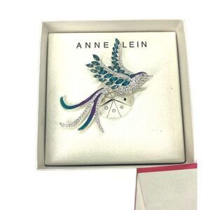 Anne Klein NWB Silver Bird Brooch